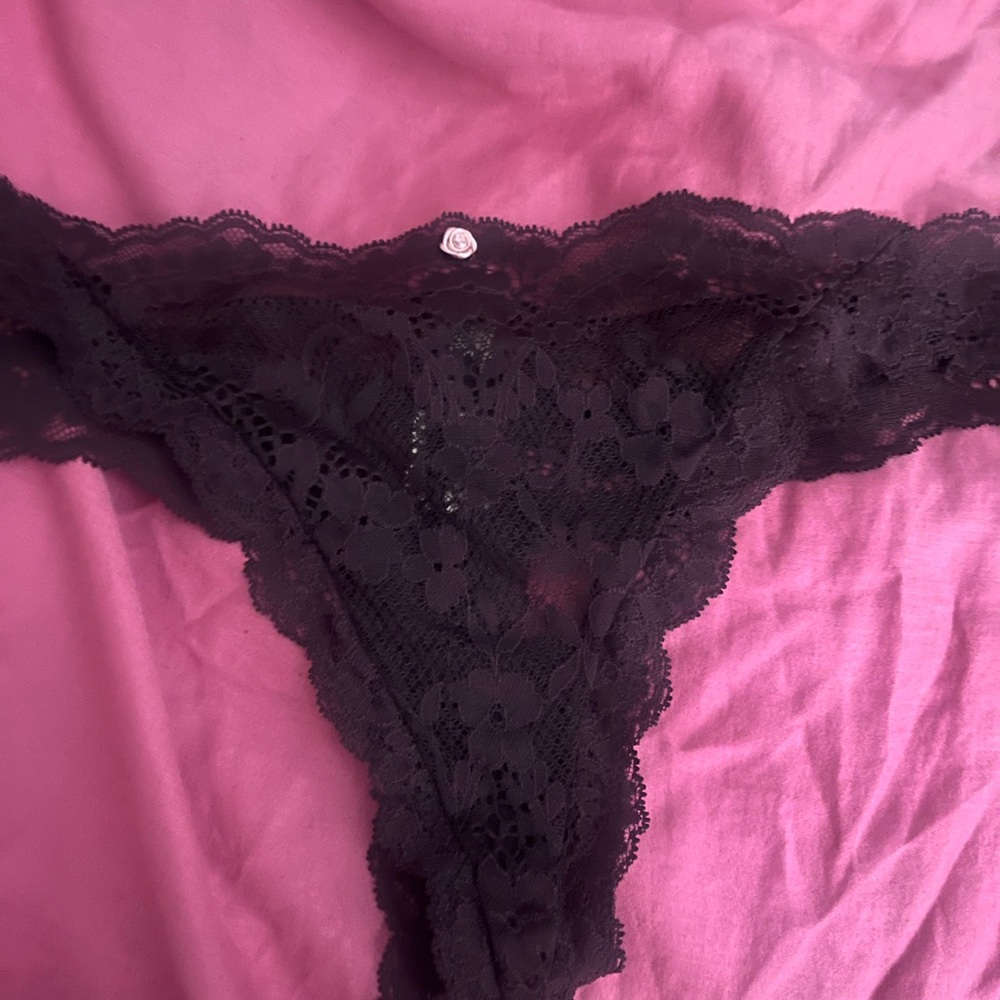 Victoria's Secret Brown Lace Panty